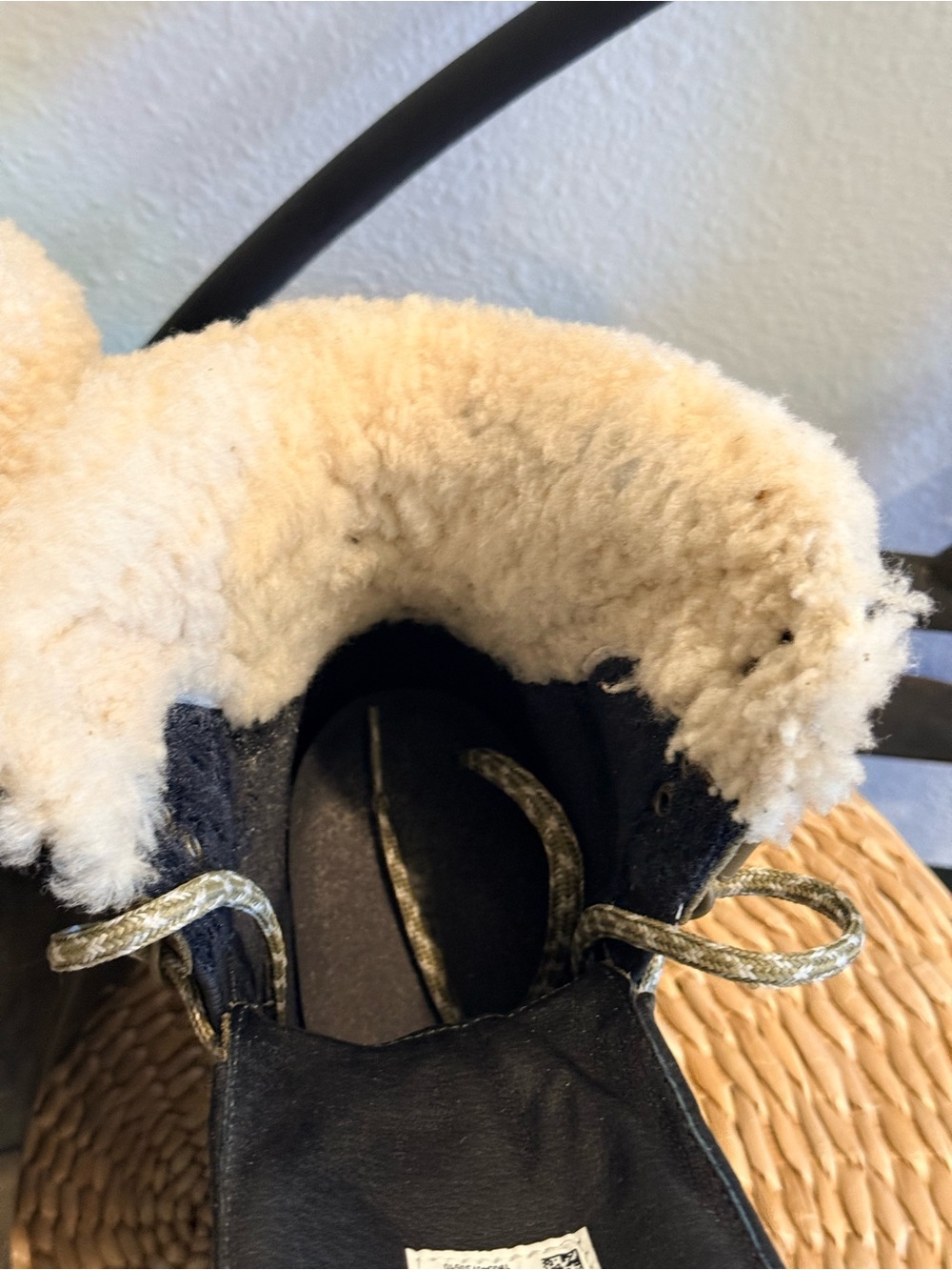 Sorel Olive Green Shearling-Lined Lace-Up Ankle Boots - Picture 3 of 9